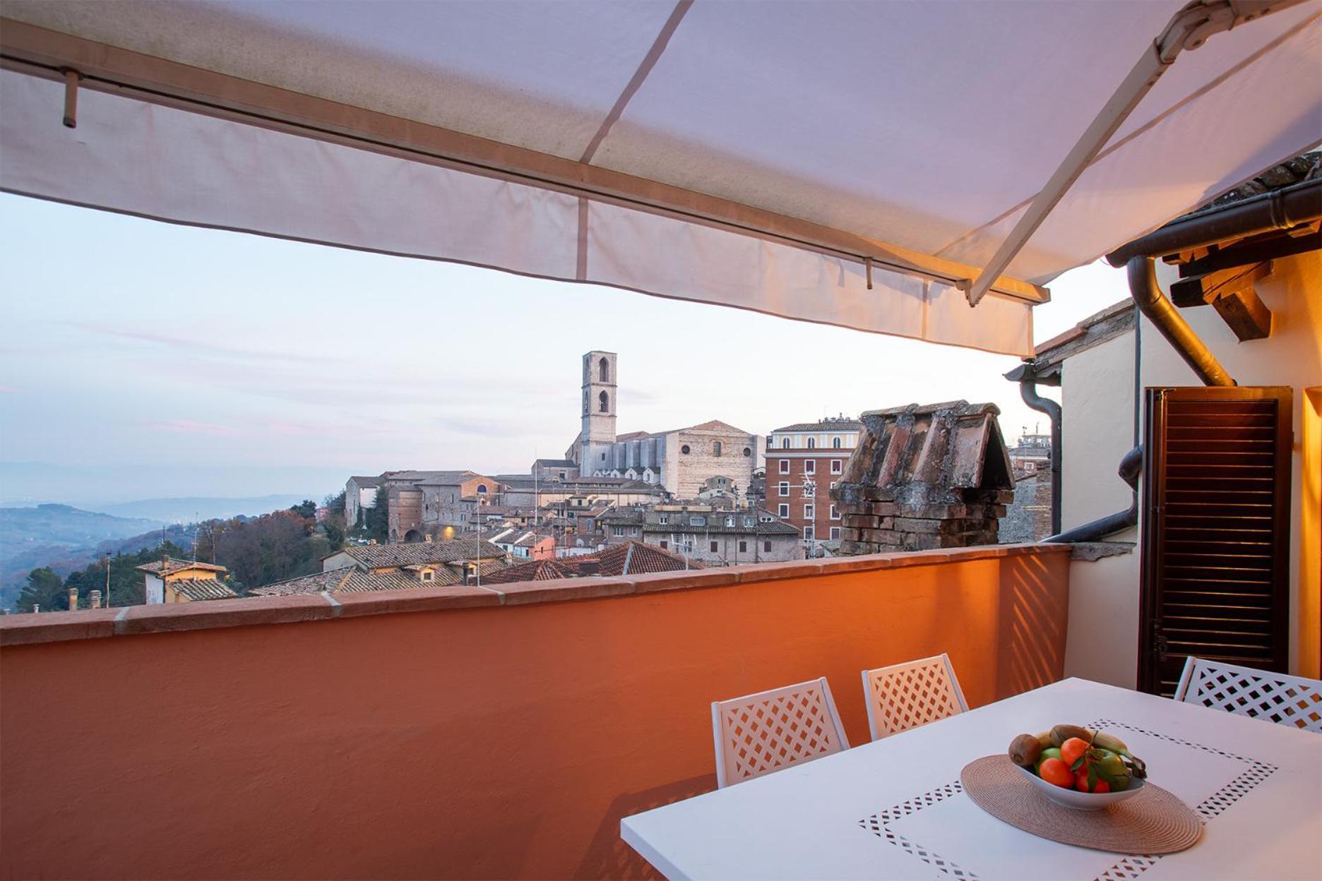 Panoramic Apt - A Due Passi Dal Centro - Italywego Perugia Eksteriør billede